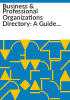 Business___professional_organizations_directory
