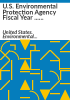 U_S__Environmental_Protection_Agency_fiscal_year_____annual_performance_report