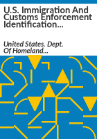 U_S__Immigration_and_Customs_Enforcement_identification_of_criminal_aliens_in_federal_and_state_custody_eligible_for_removal_from_the_United_States