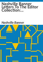Nashville_Banner_letters_to_the_editor_collection